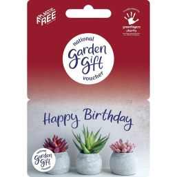 National Garden Happy Birthday Gift Card £5
